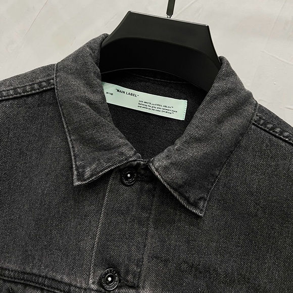 Off-White Black Denim Jacket - Picture 3 of 8